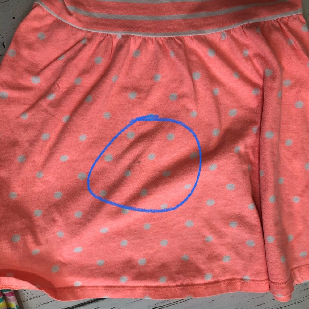 Jumping Beans dress pink, Cat & Jack romper 4T - Picture 6 of 8
